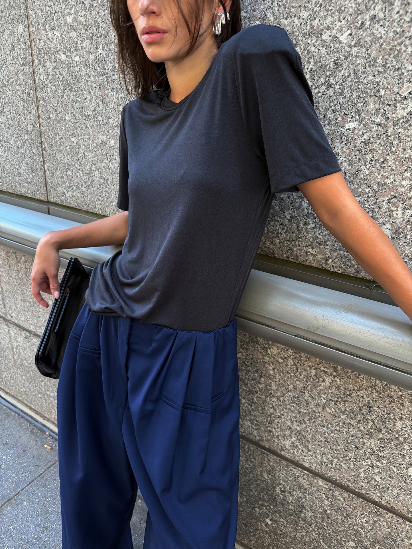 Essential Pad Tee - Licorice