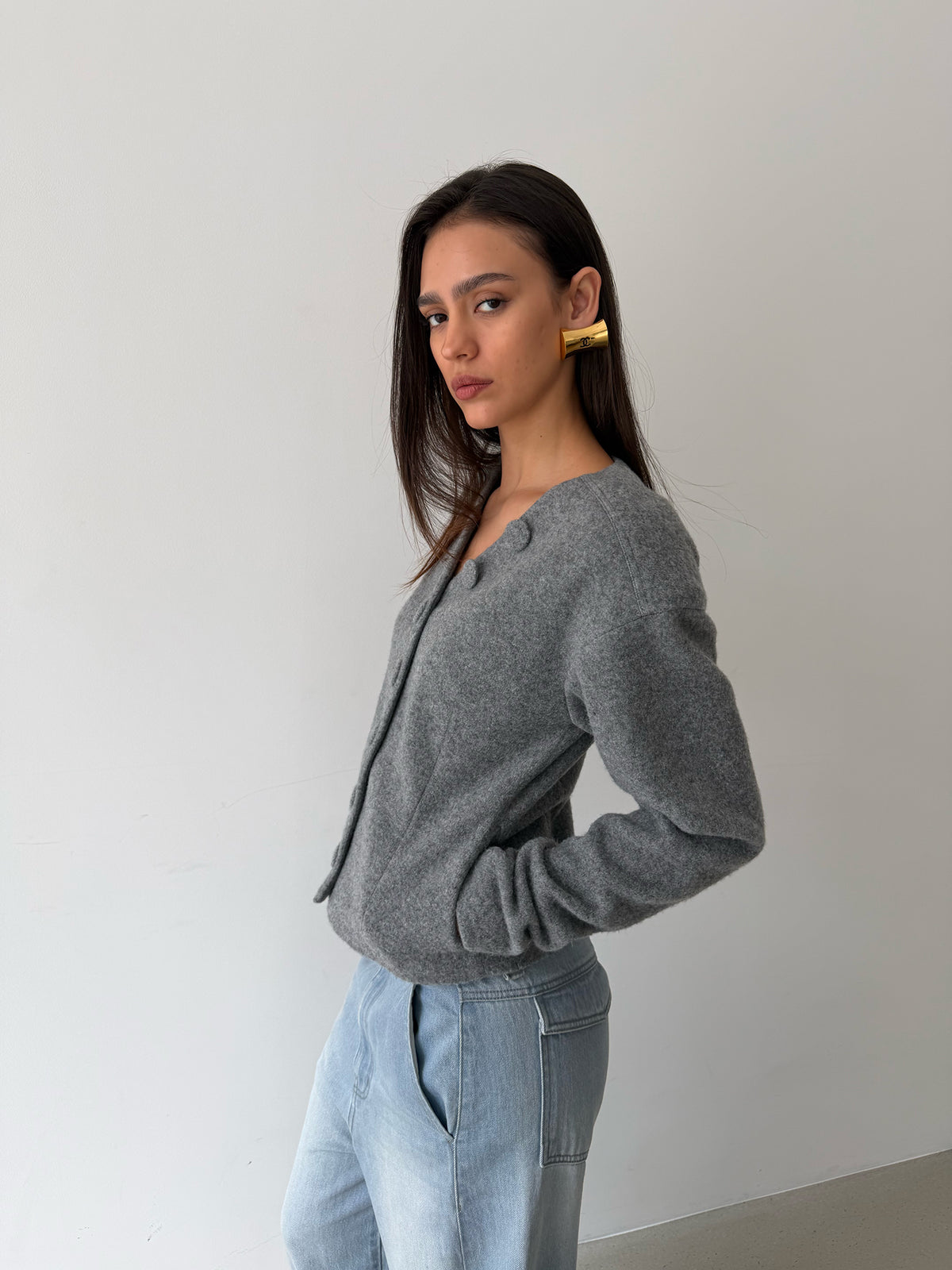Cameo Jacket - Pebble Gray