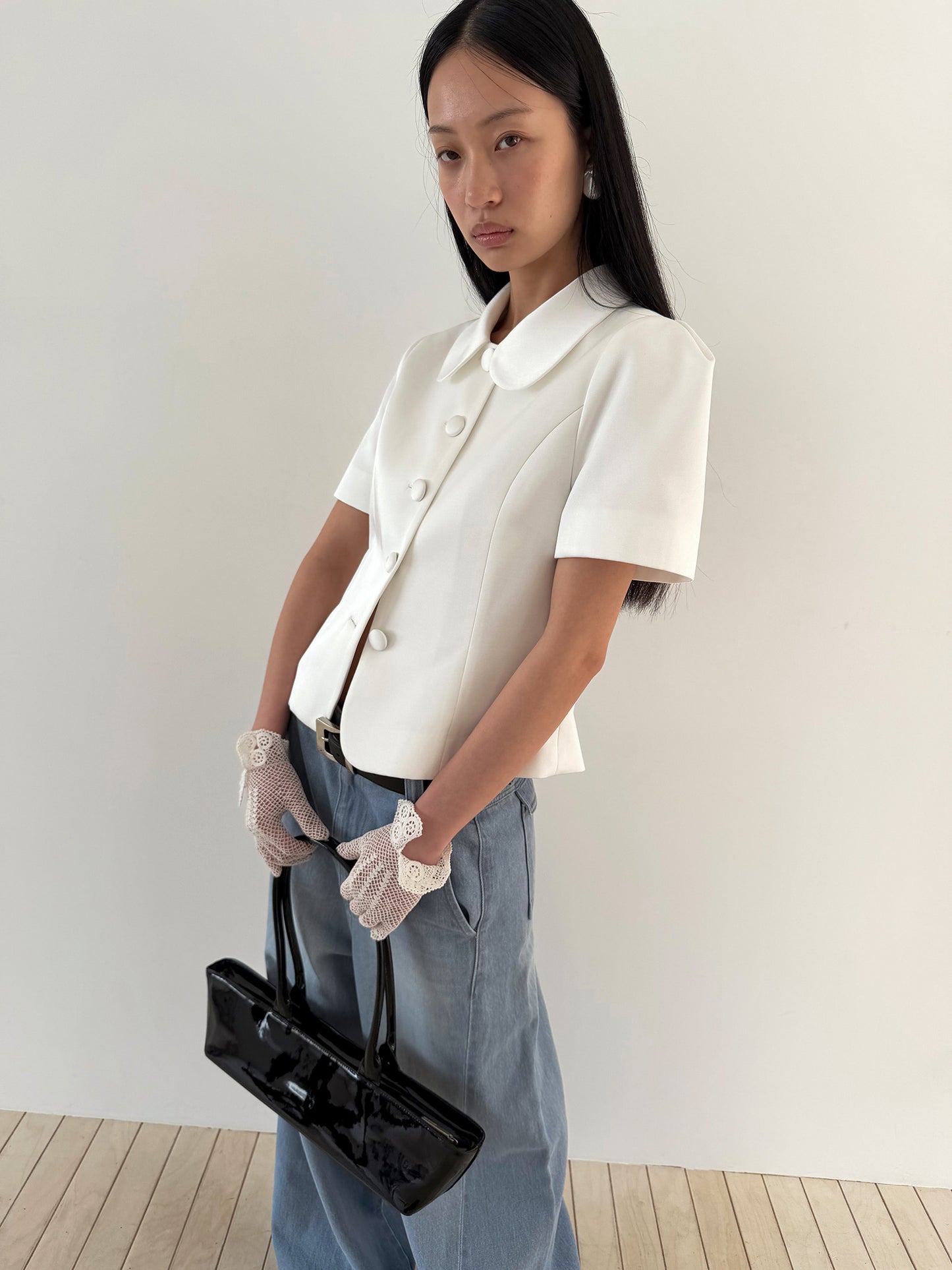 JULIETTE PUFF JACKET - PEARL