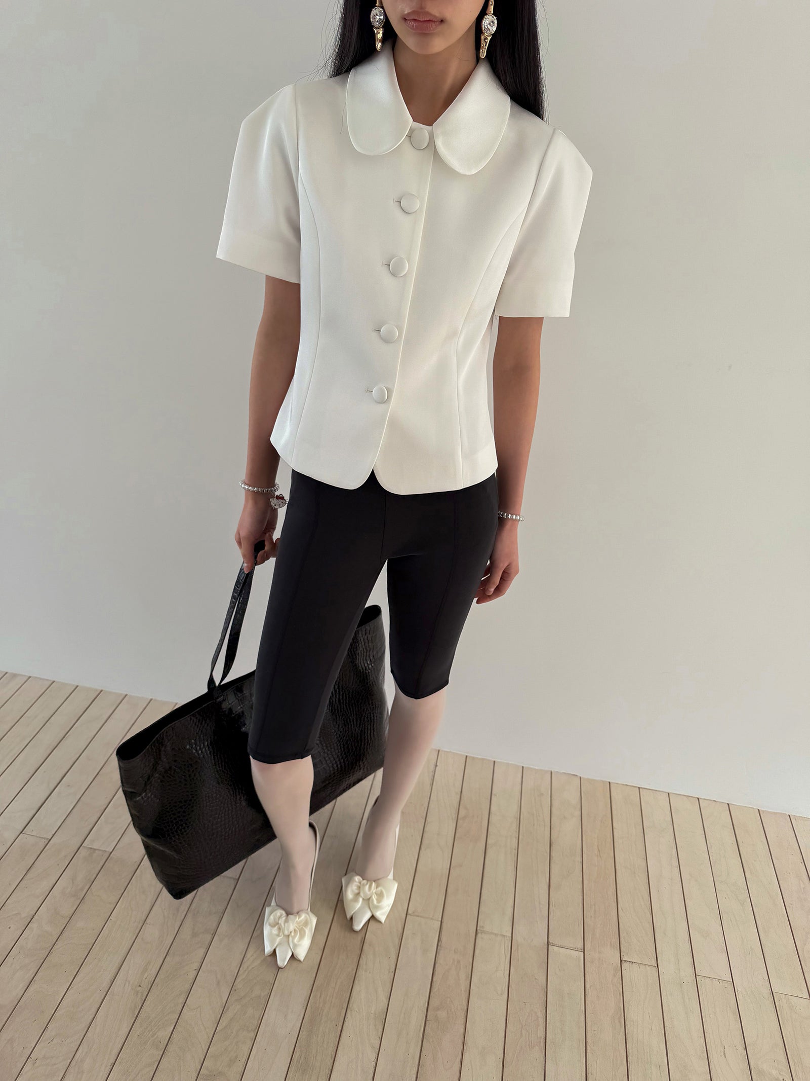 JULIETTE PUFF JACKET - PEARL