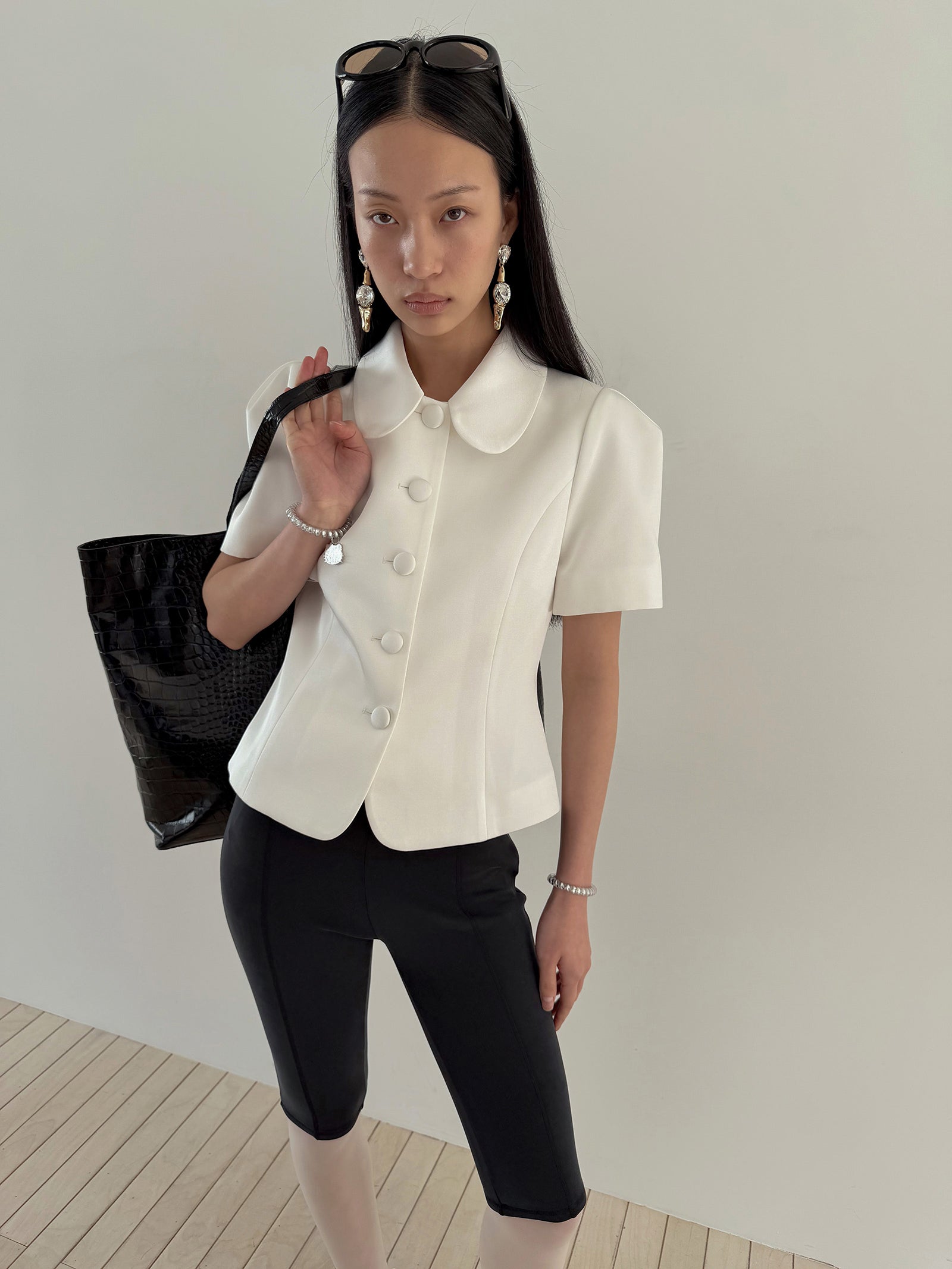 JULIETTE PUFF JACKET - PEARL